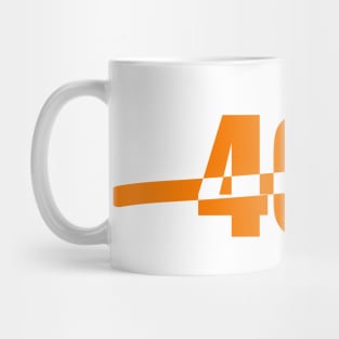 40's, Celebrating the age of 40, or your 40's or the fourties. Mug